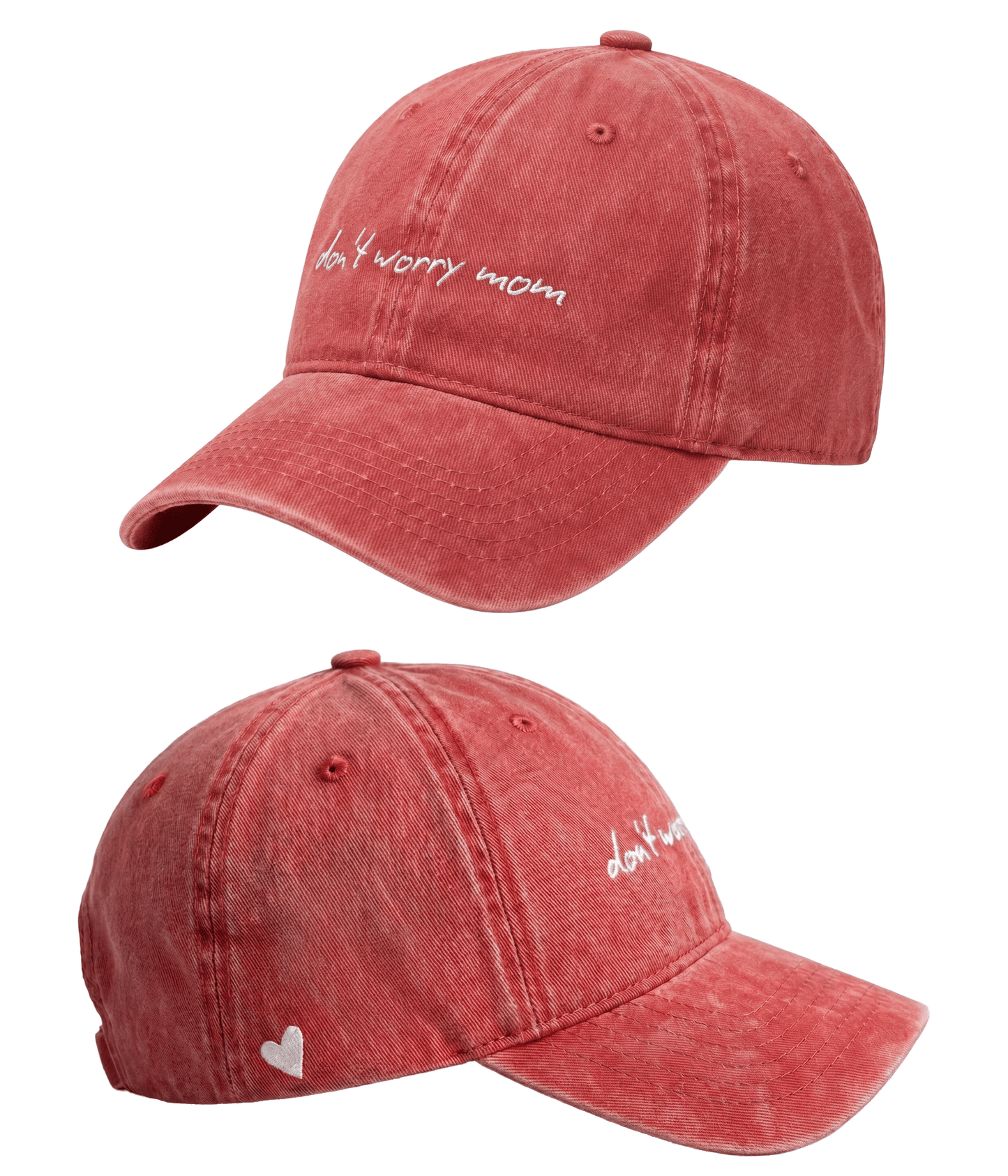 Heart Washed Denim Cap